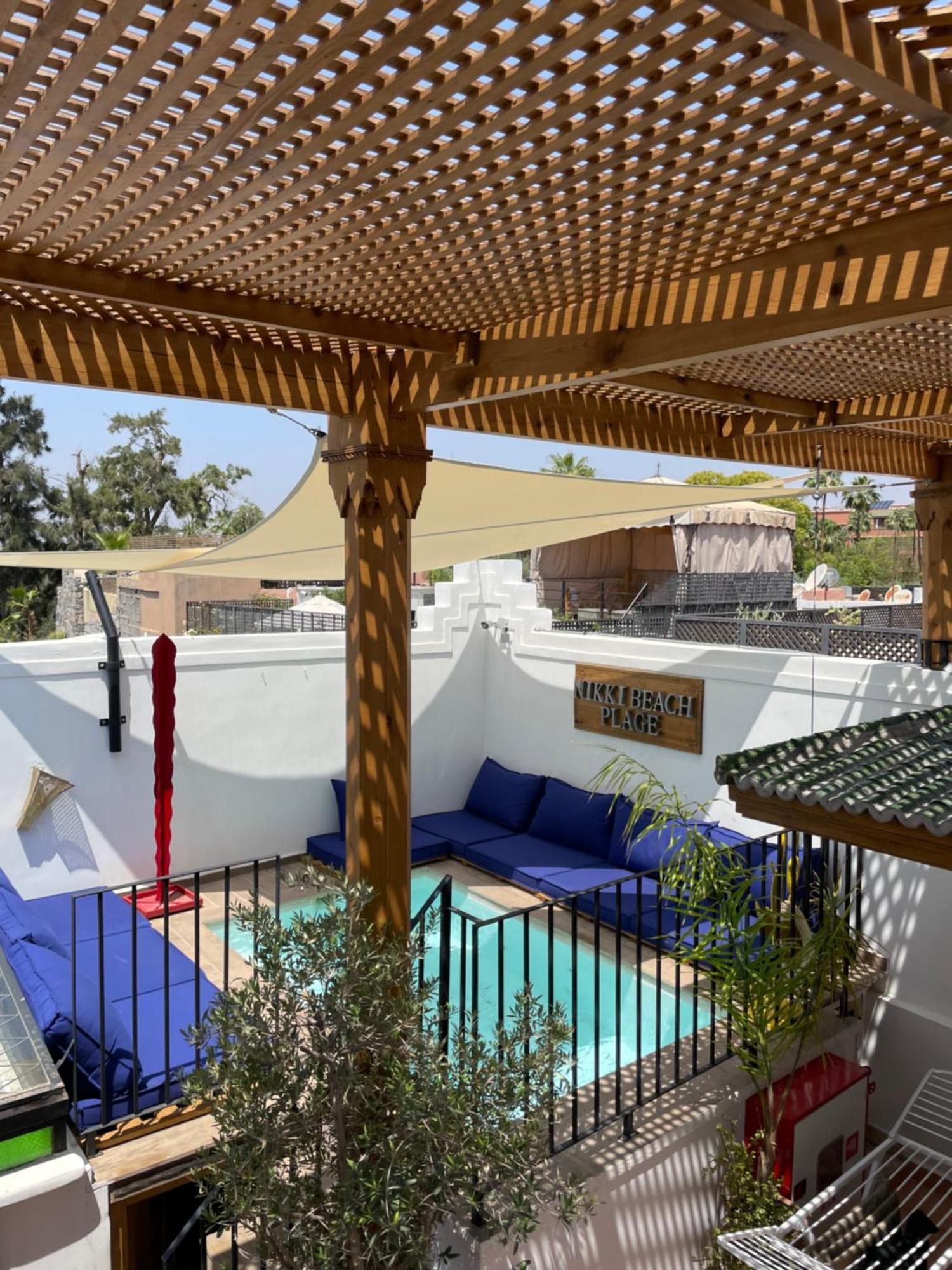 Riad Luxe Location Le Grizzly Marrakesh Bagian luar foto